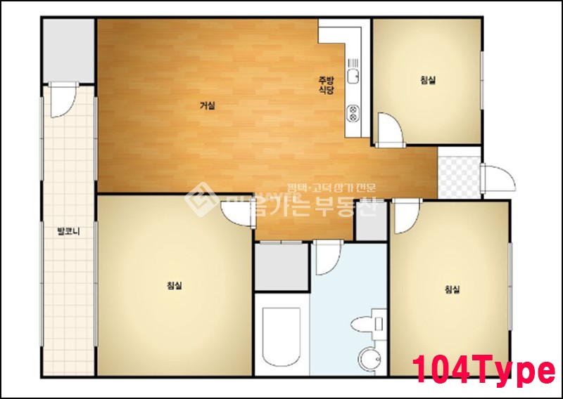 경기 평택시 현덕면 권관리 1층, 31평, 부분 리모델링, 깨끗한 내부, 즉시입주 가능 월세 매물번호 10736 사진 3
